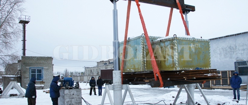 Стационарные портальные комплексы Гидроласт